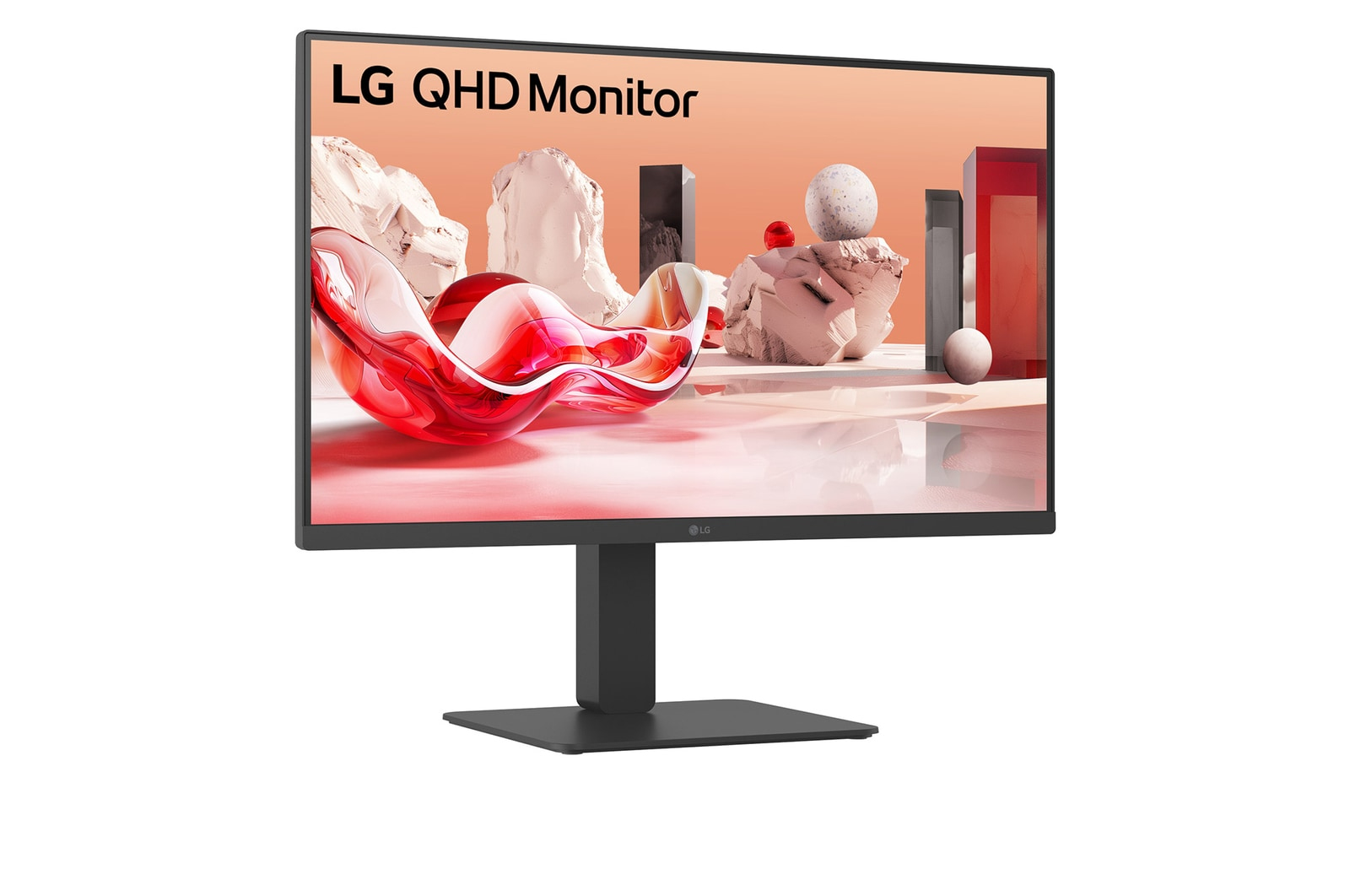 LG 27BA65QB-B.AEU computer monitor 68,6 cm (27") 2560 x 1440 Pixels Wide Quad HD LED Zwart - Afbeelding 3