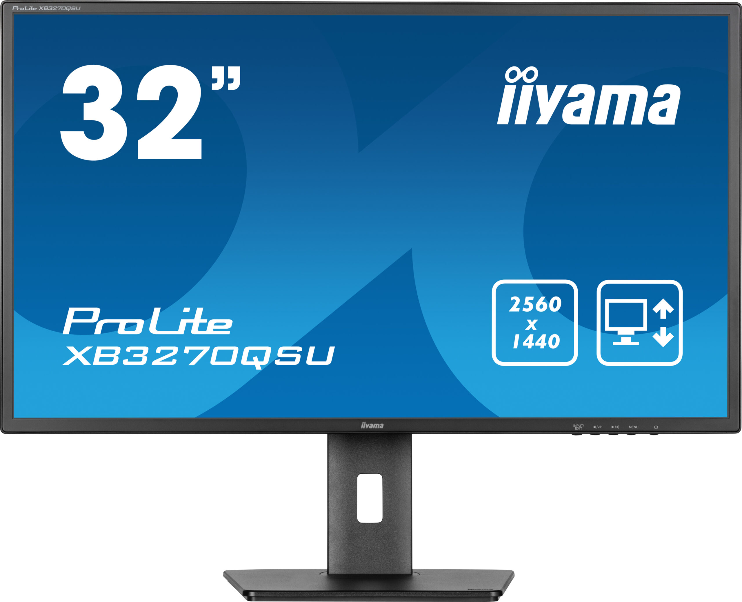 iiyama ProLite XB3270QSU-B1 computer monitor 80 cm (31.5") 2560 x 1440 Pixels Quad HD LED Zwart - Afbeelding 2