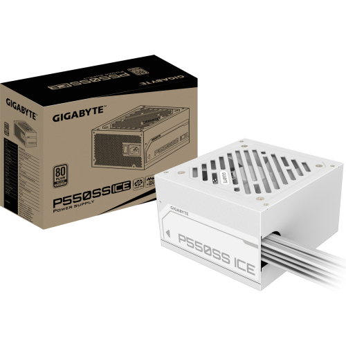 GIGABYTE P550SS ICE power supply unit 550 W 20+4 pin ATX ATX Wit