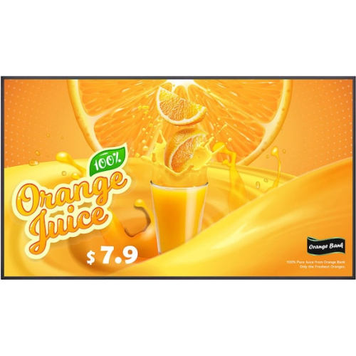 LG 65UH5Q-E beeldkrant 165,1 cm (65") Wifi 500 cd/m² 4K Ultra HD Zwart Type processor WebOS 24/7