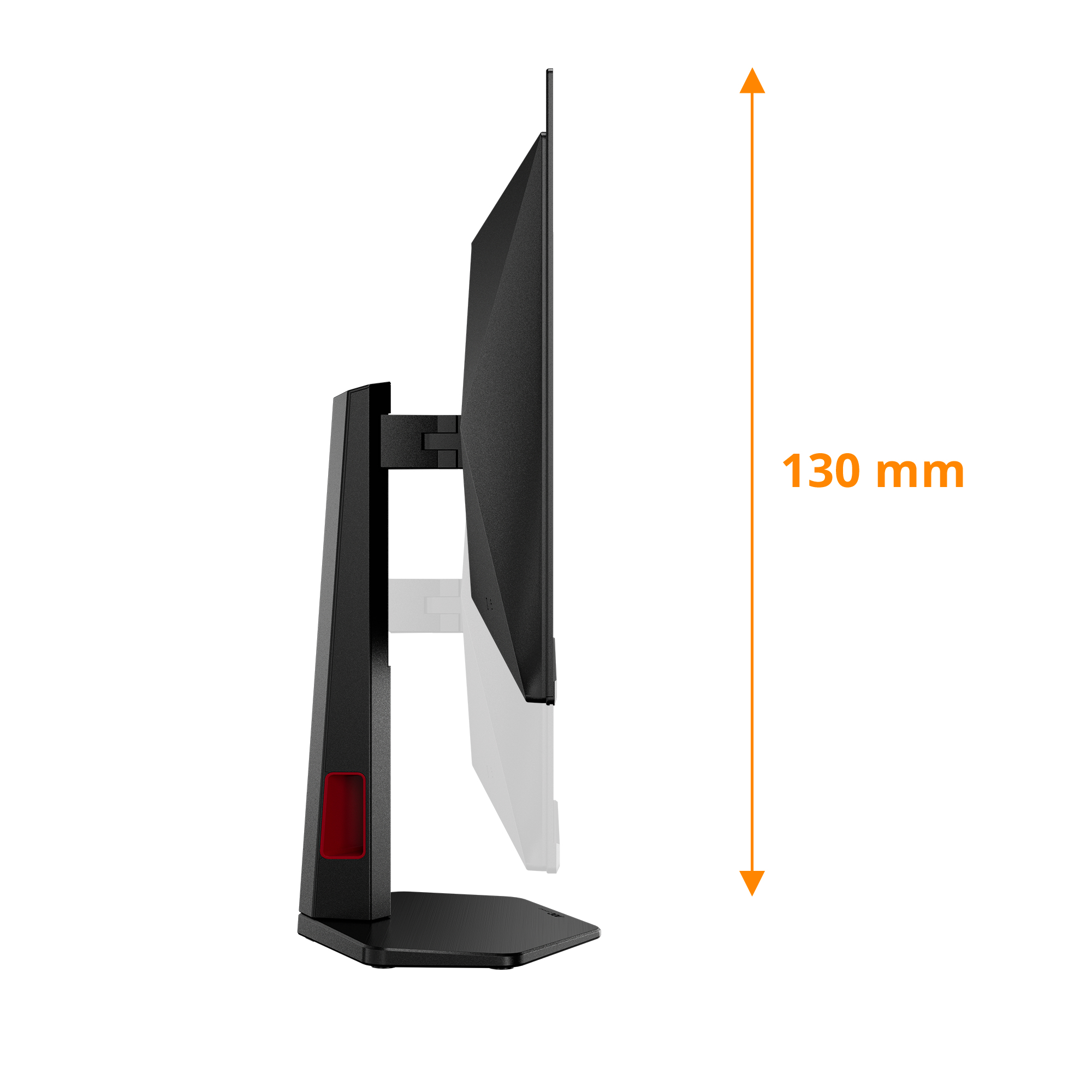 AOC G4 Q27G4SDR computer monitor 67,3 cm (26.5") 2560 x 1440 Pixels Quad HD QD-OLED Zwart, Rood - Afbeelding 3