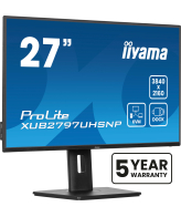 iiyama ProLite XUB2797UHSNP-B1 computer monitor 68,6 cm (27") 3840 x 2160 Pixels 4K Ultra HD LED Zwart