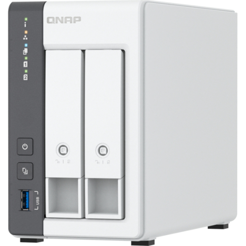 QNAP TS-216G data-opslag-server NAS Tower Cortex-A Cortex-A55 4 GB HDD Wit