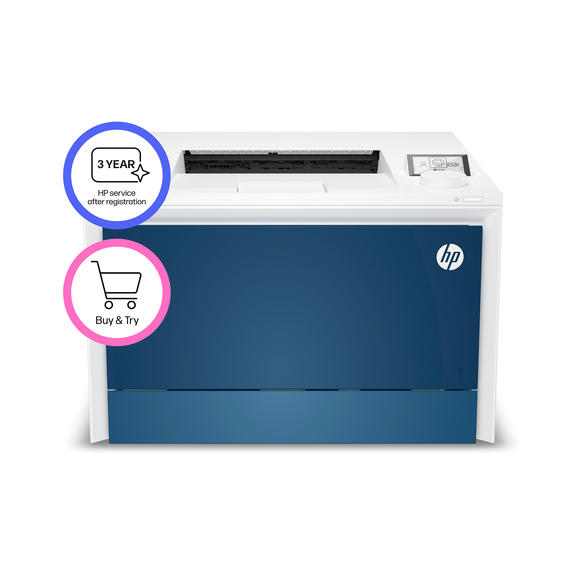 HP Color LaserJet Pro 4202dn printer - Afbeelding 2