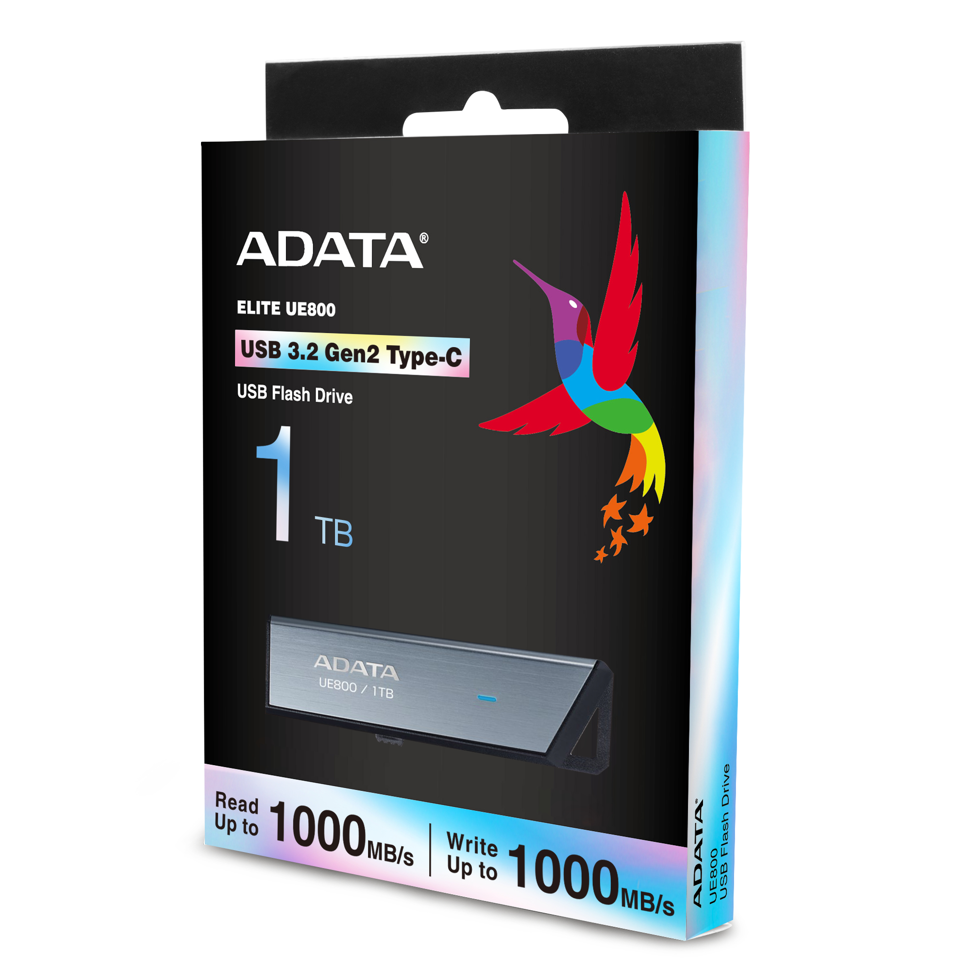 ADATA UE800 USB flash drive 1 TB USB Type-C 3.2 Gen 2 (3.1 Gen 2) Zilver - Afbeelding 5