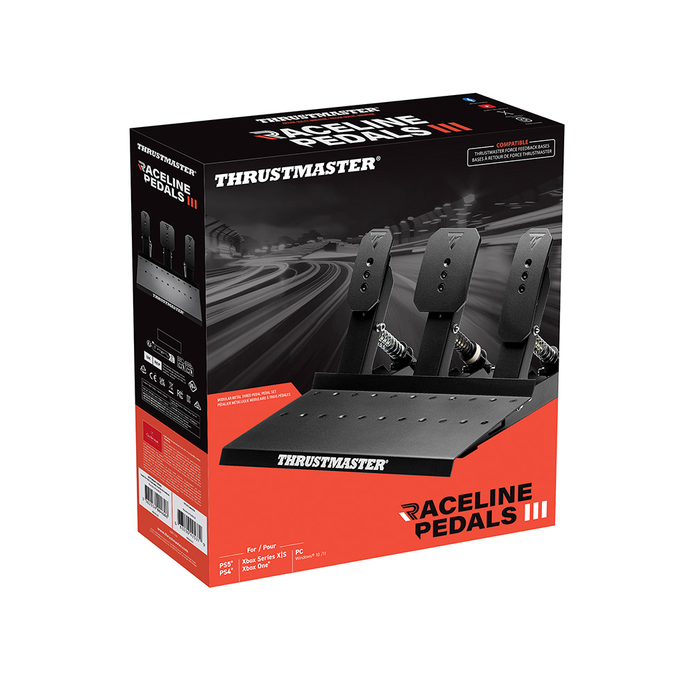 Thrustmaster Raceline Pedals III Zwart RJ-12 Pedalen PC, PlayStation 4, PlayStation 5, Xbox One, Xbox Series S, Xbox Series X - Afbeelding 4