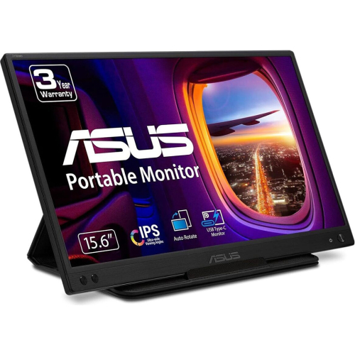 ASUS ZenScreen MB166C computer monitor 39,6 cm (15.6") 1920 x 1080 Pixels Full HD LED Zwart