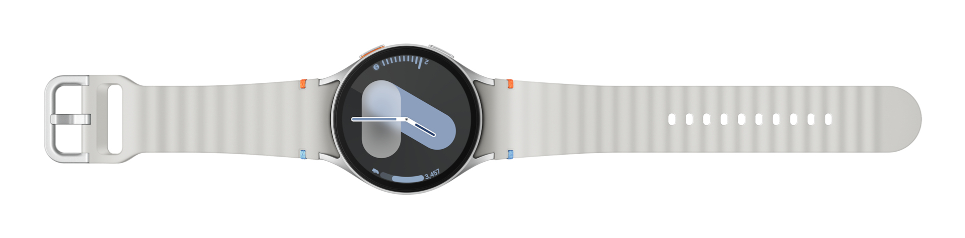 Samsung Galaxy Watch7 3,81 cm (1.5") AMOLED 44 mm Digitaal 480 x 480 Pixels Touchscreen Zilver Wifi GPS - Afbeelding 6