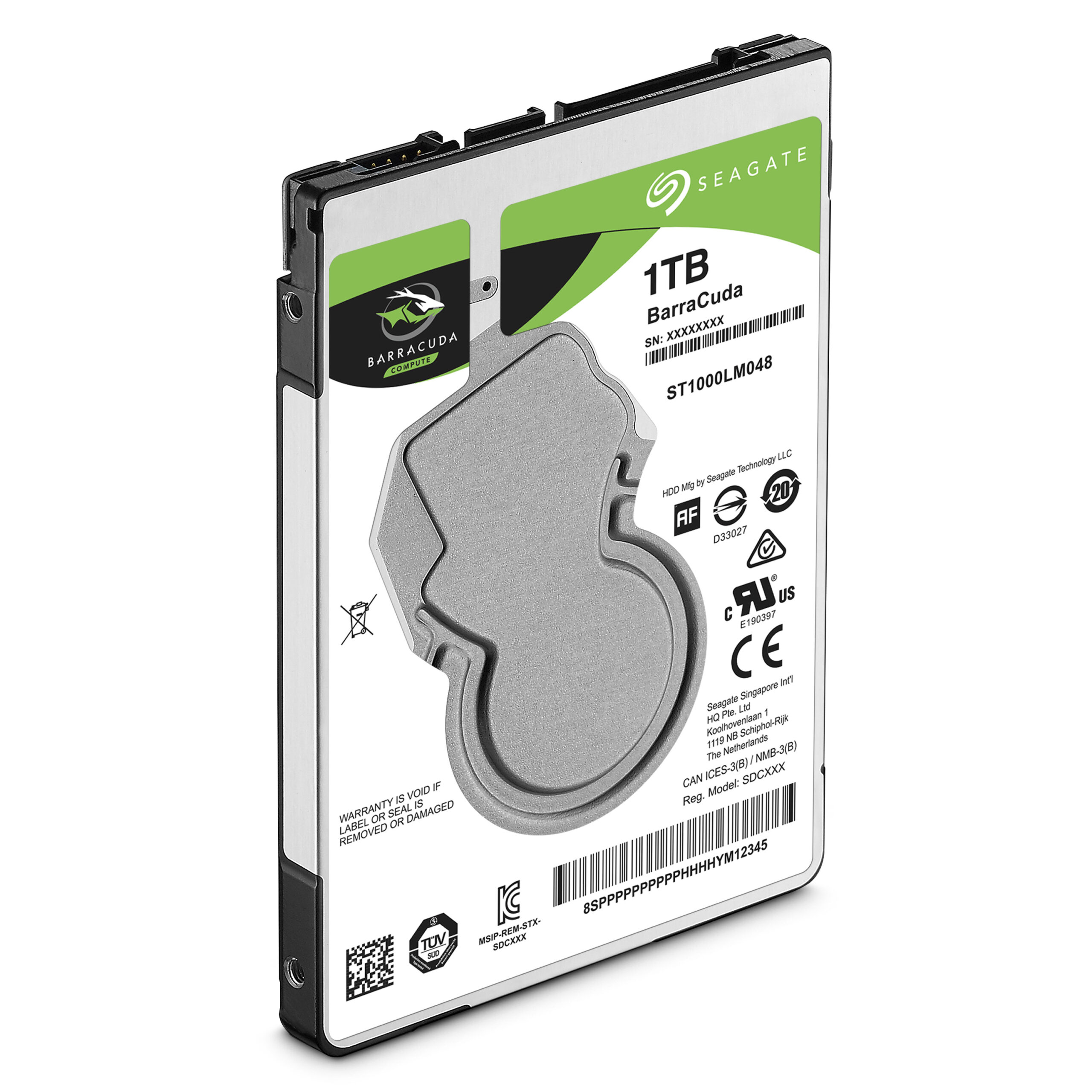 Seagate Barracuda 2.5" interne harde schijf 1 TB 5400 RPM 128 MB 2.5" SATA III - Afbeelding 3