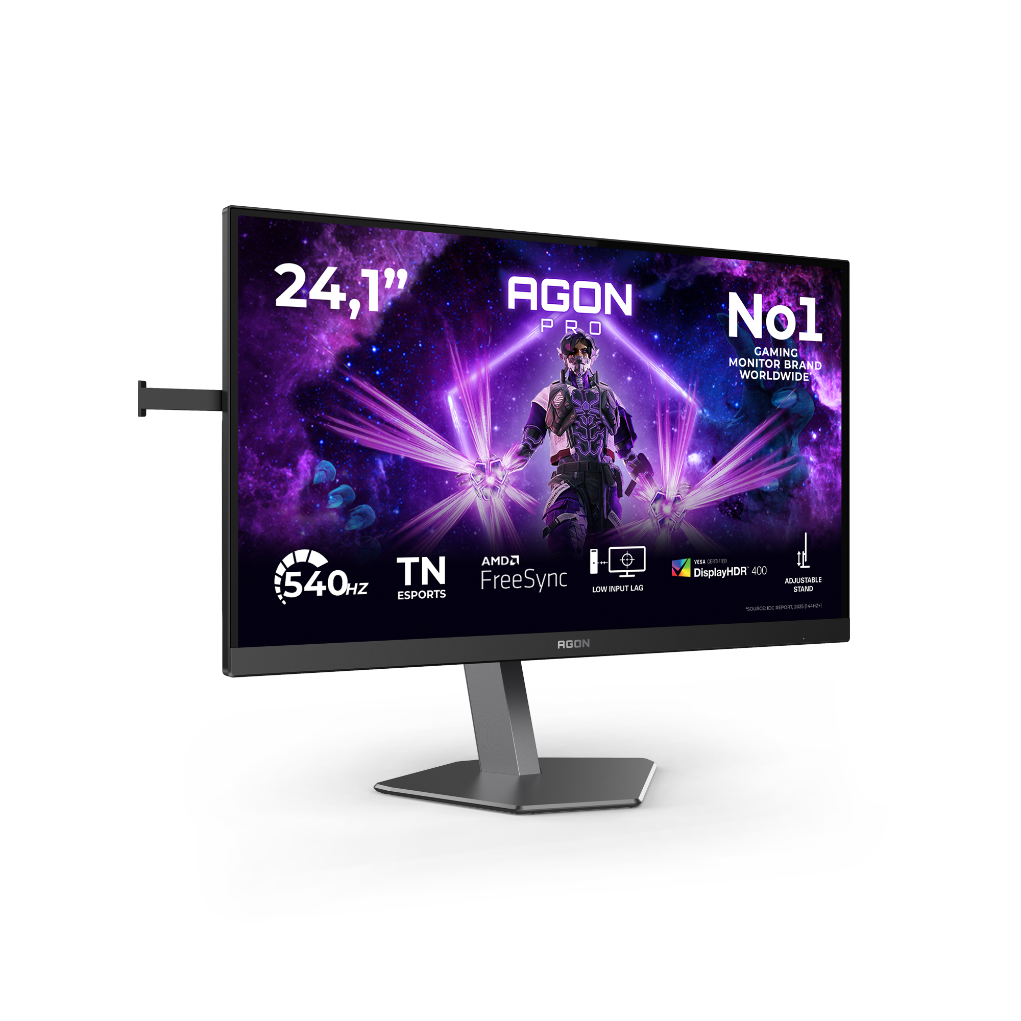 AOC AGON PRO AG246FK computer monitor 61,2 cm (24.1") 1920 x 1080 Pixels Full HD LCD Zwart - Afbeelding 2