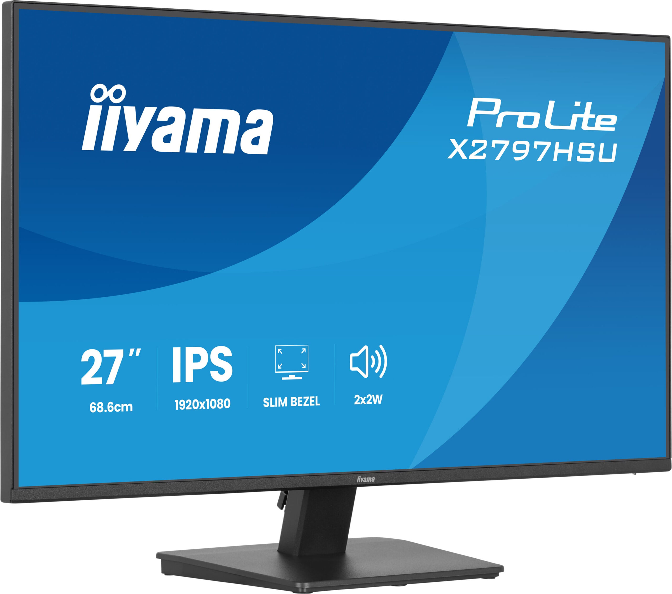 iiyama ProLite X2797HSU-B1 computer monitor 68,6 cm (27") 1920 x 1080 Pixels Full HD LED Zwart - Afbeelding 4