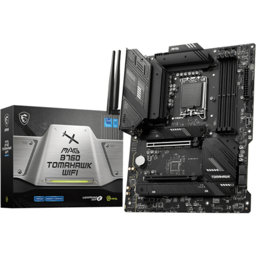 MSI MAG B760 TOMAHAWK WIFI moederbord LGA 1700 ATX