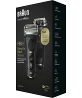 Braun Series 9 Pro+ 9510s Wet & Dry Scheerapparaat met scheerblad Trimmer Zwart