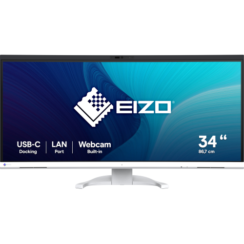 EIZO FlexScan EV3450XC-WT computer monitor 86,6 cm (34.1") 3440 x 1440 Pixels UltraWide Quad HD LCD Wit