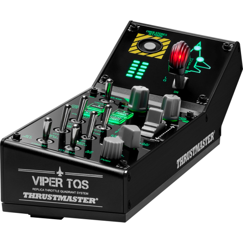 Thrustmaster VIPER Panel Zwart USB Joystick + stuwkrachthendel PC
