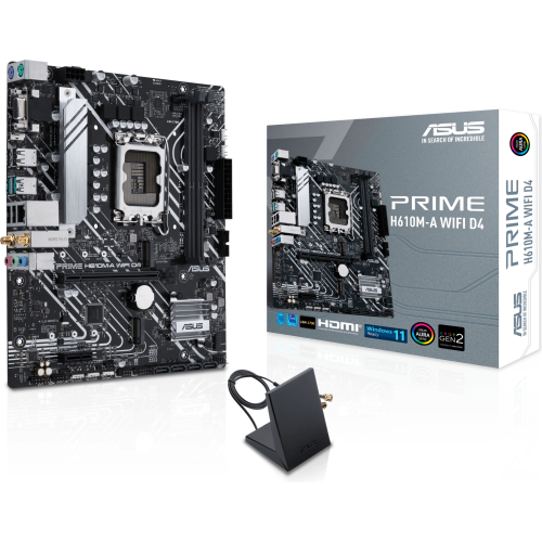 ASUS PRIME H610M-A WIFI D4 Intel H610 LGA 1700 micro ATX