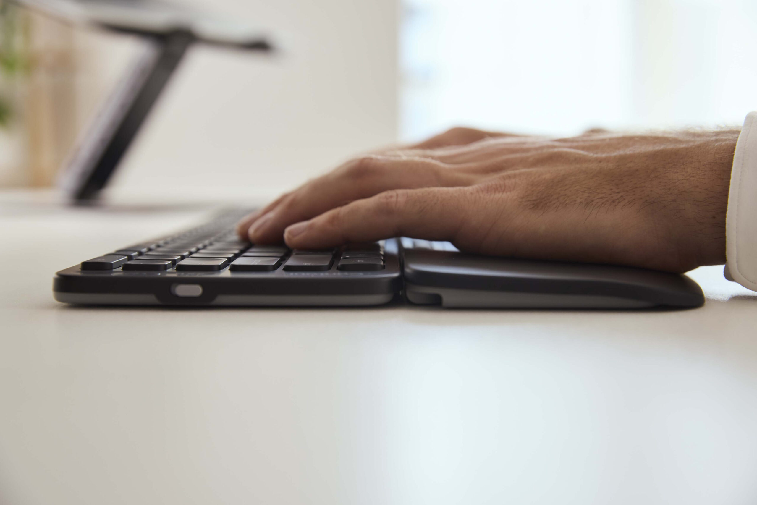 Contour Design Balance toetsenbord Kantoor RF-draadloos + Bluetooth QWERTZ Duits Zwart - Afbeelding 4