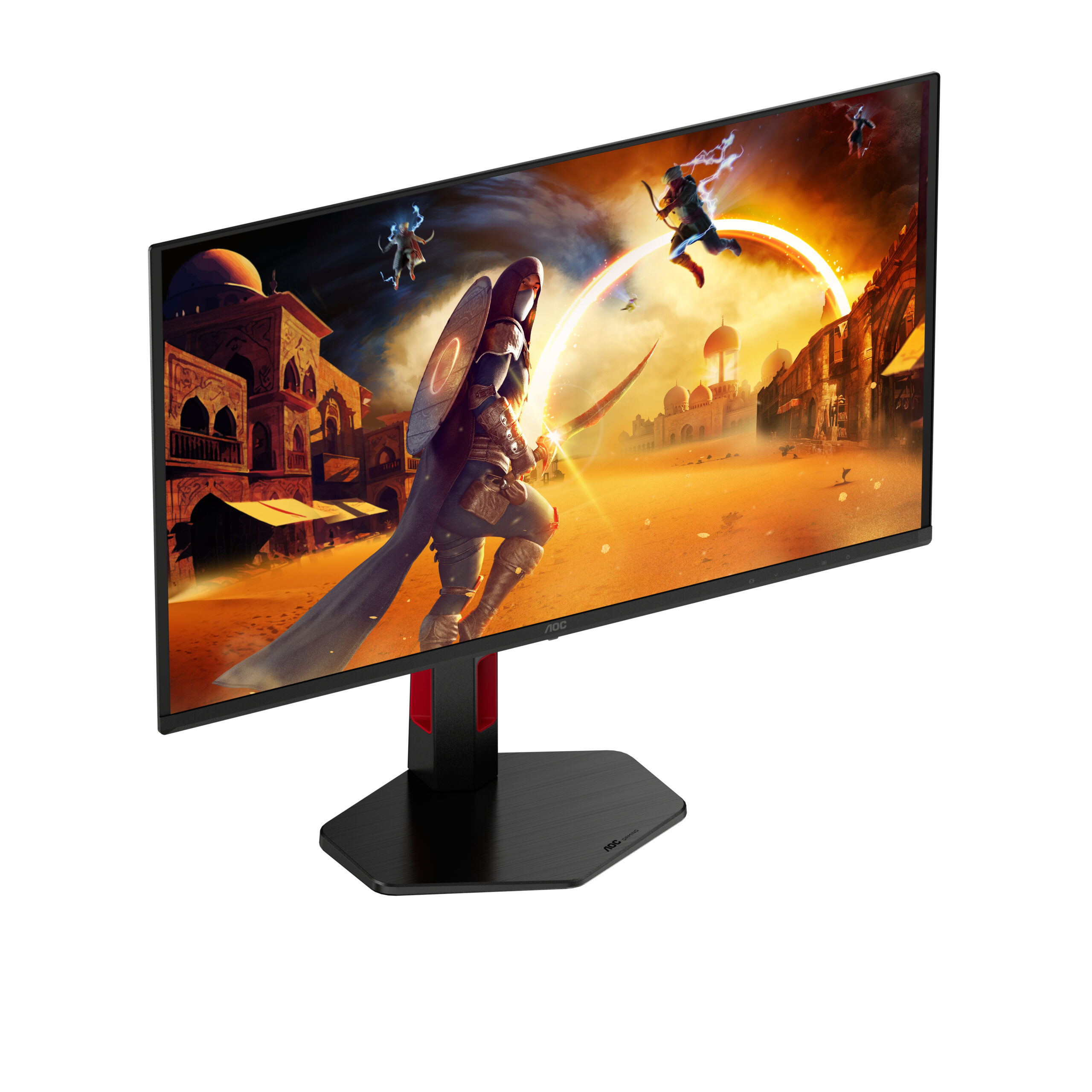 AOC G4 Q27G4SDR computer monitor 67,3 cm (26.5") 2560 x 1440 Pixels Quad HD QD-OLED Zwart, Rood - Afbeelding 7