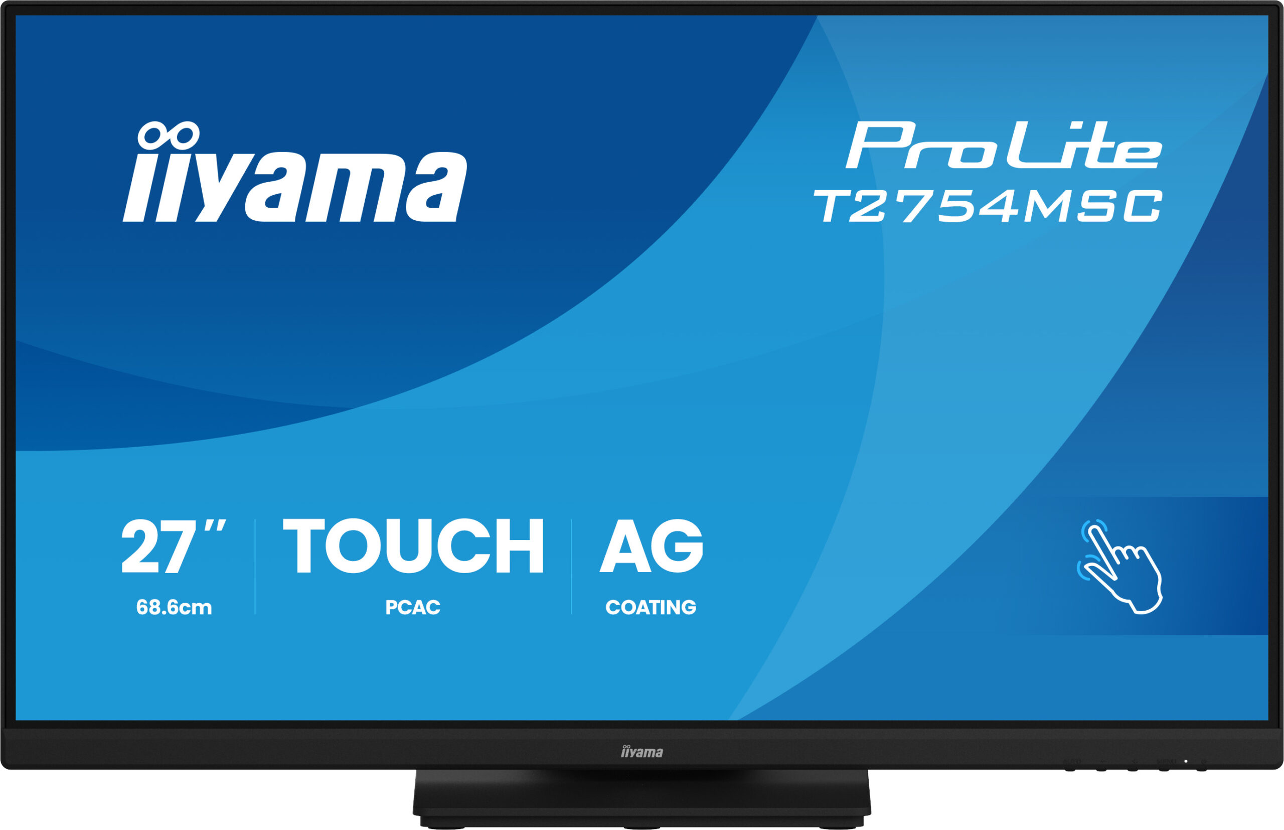 iiyama ProLite T2754MSC-B2AG computer monitor 68,6 cm (27") 1920 x 1080 Pixels Full HD LED Touchscreen Multi-gebruiker Zwart - Afbeelding 3