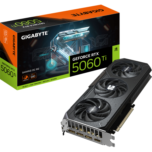 GIGABYTE GeForce RTX 5060 Ti GAMING OC 8G NVIDIA 8 GB GDDR7