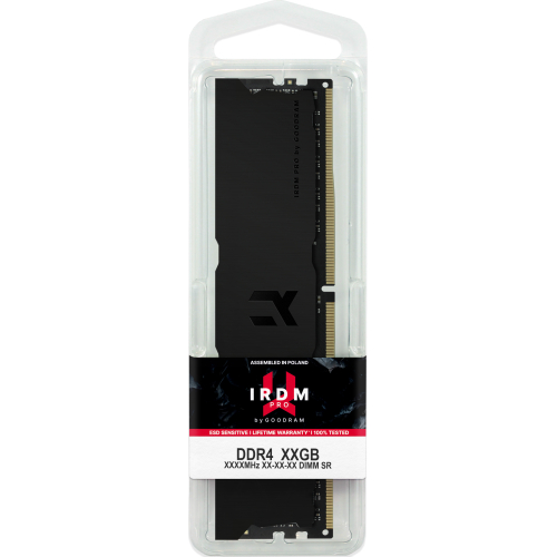 Goodram IRP-K3600D4V64L18/64GDC IRDM DEEP BLACK geheugenmodule 64 GB 2 x 32 GB DDR4 288-pin DIMM