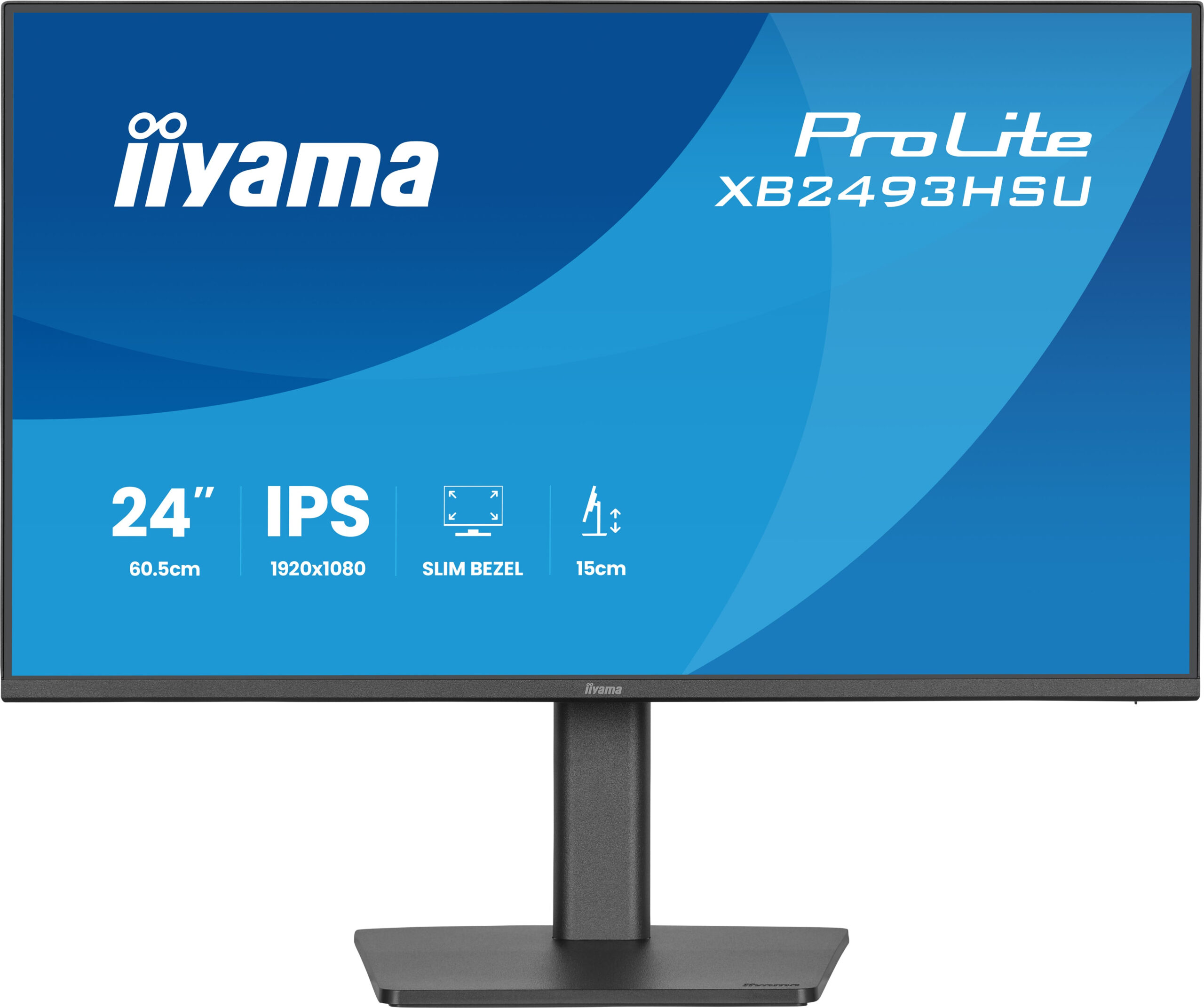 iiyama ProLite XB2493HSU-B1 computer monitor 60,5 cm (23.8") 1920 x 1080 Pixels Full HD LED Zwart - Afbeelding 3