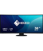 EIZO FlexScan EV3895-BK computer monitor 95,2 cm (37.5") 3840 x 1600 Pixels UltraWide Quad HD+ LCD Zwart