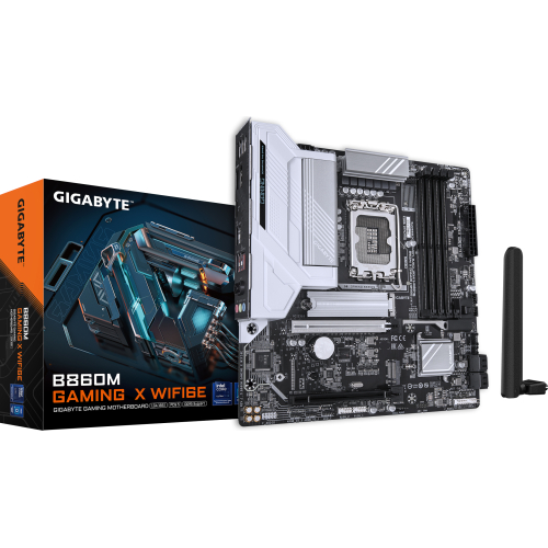 GIGABYTE B860M GAMING X WIFI6E moederbord Intel B860 LGA 1851 (Socket V1) micro ATX