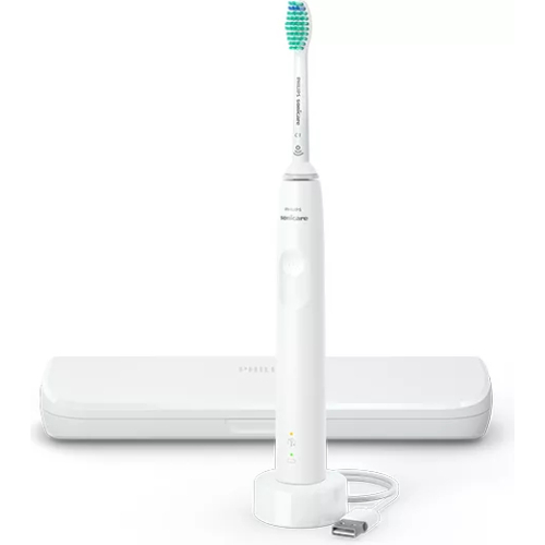 Philips Sonicare 3100 series 3100 series HX3673/13 Sonische, elektrische tandenborstel + reisetui - Wit