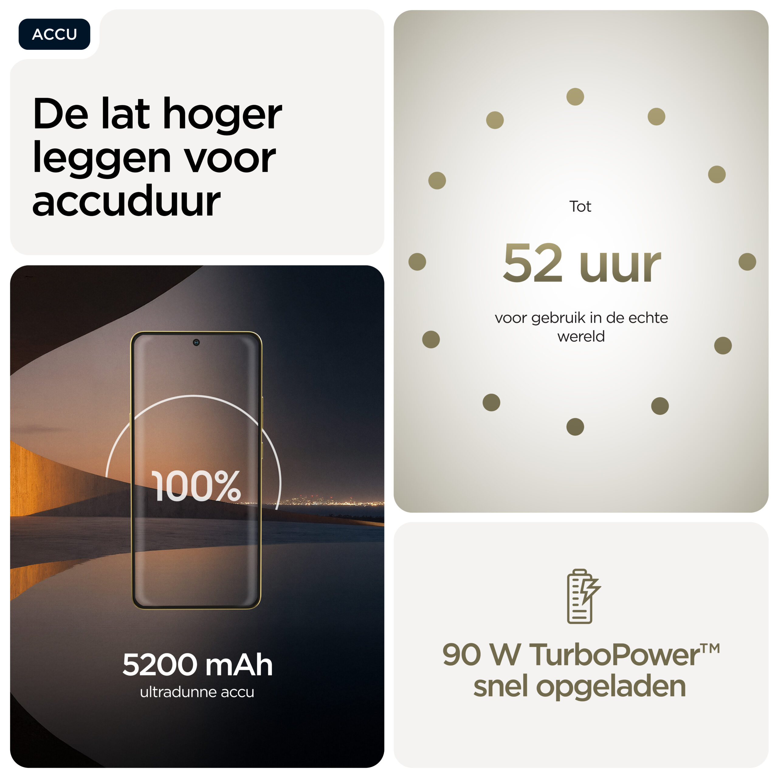 Motorola signature 17,2 cm (6.78") Dual SIM Android 16.0 5G USB Type-C 16 GB 512 GB 5200 mAh Goud - Afbeelding 4