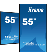 iiyama LH5560UHS-B2AG beeldkrant Digitaal A-kaart 138,7 cm (54.6") LED Wifi 500 cd/m² 4K Ultra HD Zwart Type processor Android 11 24/7