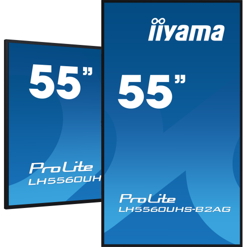 iiyama LH5560UHS-B2AG beeldkrant Digitaal A-kaart 138,7 cm (54.6") LED Wifi 500 cd/m² 4K Ultra HD Zwart Type processor Android 11 24/7