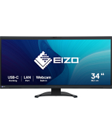 EIZO FlexScan EV3450XC-BK computer monitor 86,6 cm (34.1") 3440 x 1440 Pixels UltraWide Quad HD LCD Zwart