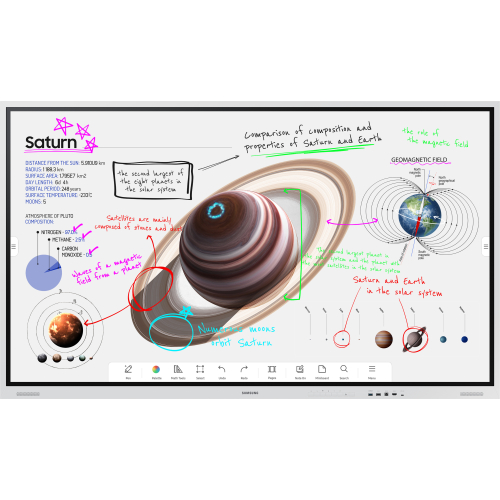 Samsung 75" Interactive Display Flip Pro WMB