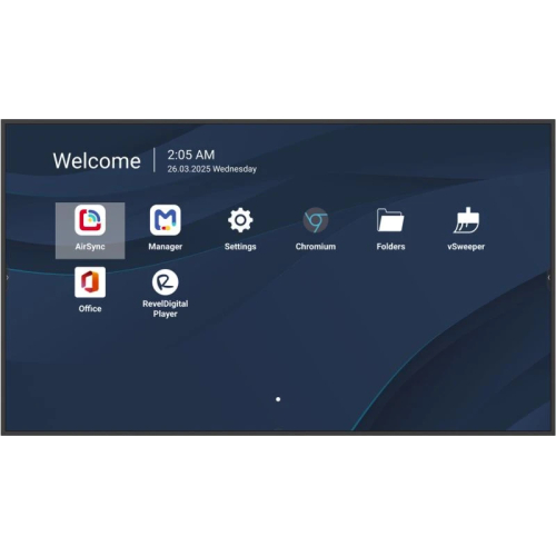 Viewsonic CDE5514-2C beeldkrant Digitale signage flatscreen 139,7 cm (55") LCD Wifi 500 cd/m² 4K Ultra HD Zwart Type processor Android 14 24/7