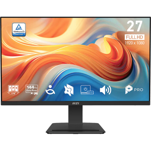 MSI Pro MP273DE E14A computer monitor 68,6 cm (27") 1920 x 1080 Pixels Full HD LCD Zwart