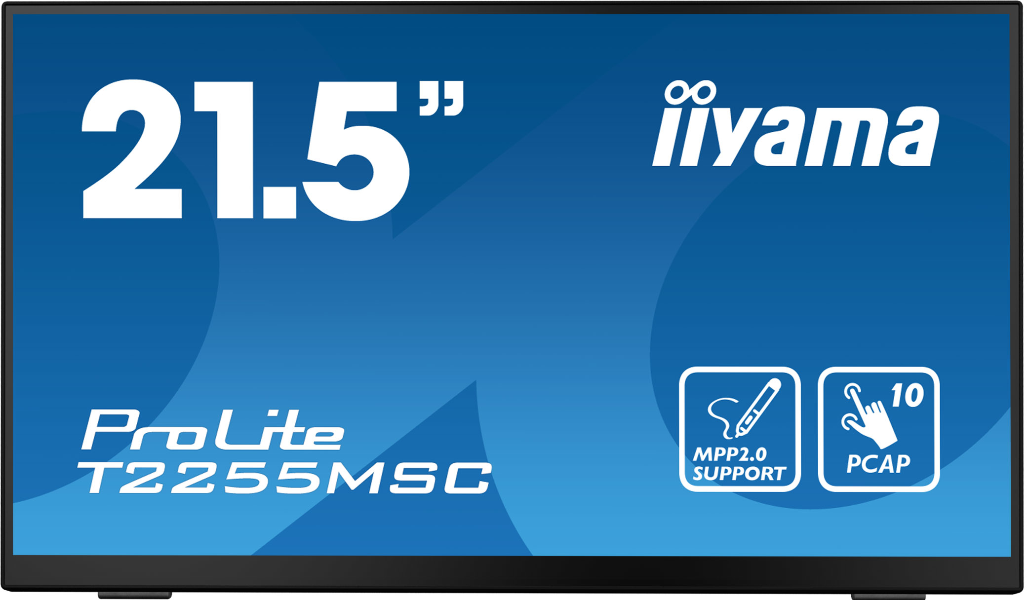 iiyama ProLite T2255MSC-B1 computer monitor 54,6 cm (21.5") 1920 x 1080 Pixels Full HD LCD Touchscreen Zwart - Afbeelding 2