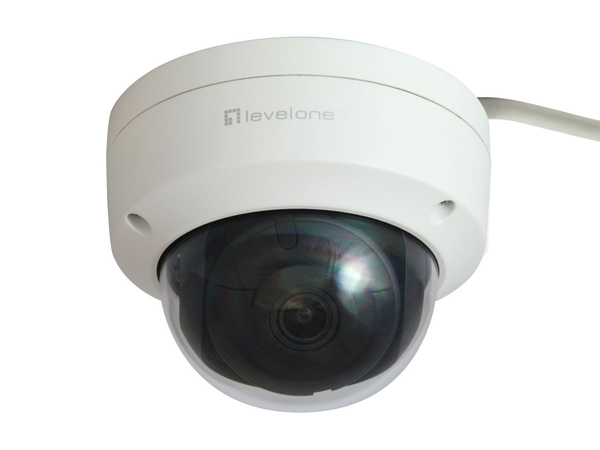 LevelOne FCS-3404 bewakingscamera Dome IP-beveiligingscamera Binnen & buiten 3200 x 1800 Pixels Plafond - Afbeelding 3