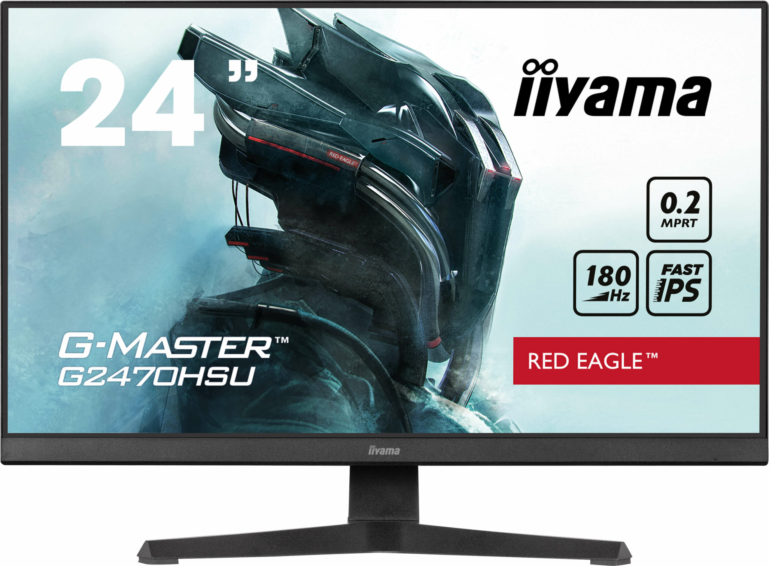iiyama G-MASTER G2470HSU-B6 computer monitor 60,5 cm (23.8") 1920 x 1080 Pixels Full HD LCD Zwart - Afbeelding 2