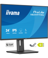iiyama ProLite XB2497HSU-B1 computer monitor 60,5 cm (23.8") 1920 x 1080 Pixels Full HD LED Zwart
