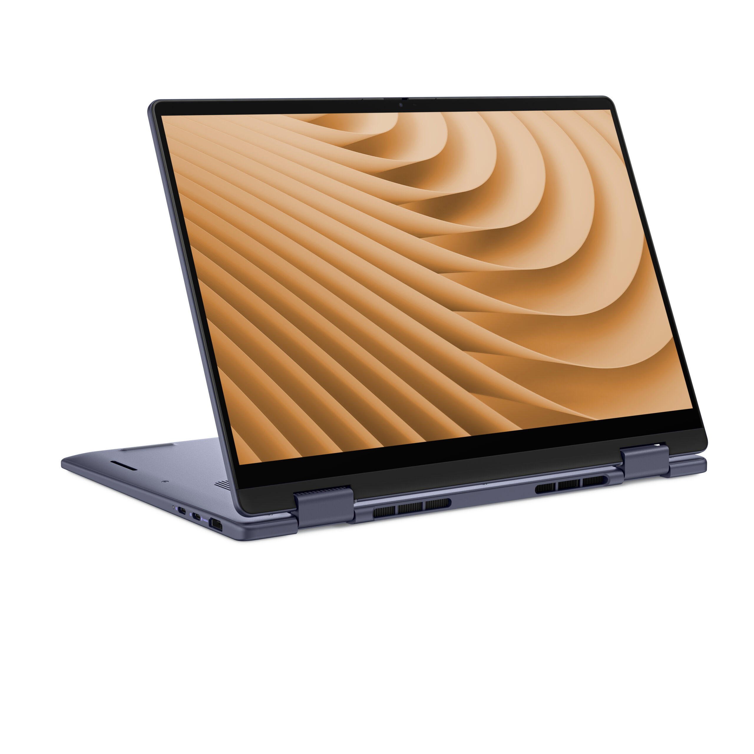 DELL 2-in-1 DB04255 AMD Ryzen AI 7 350 Hybride (2-in-1) 35,6 cm (14") Touchscreen Full HD+ 16 GB LPDDR5x-SDRAM 1 TB SSD Wi-Fi 7 (802.11be) Windows 11 Pro Blauw