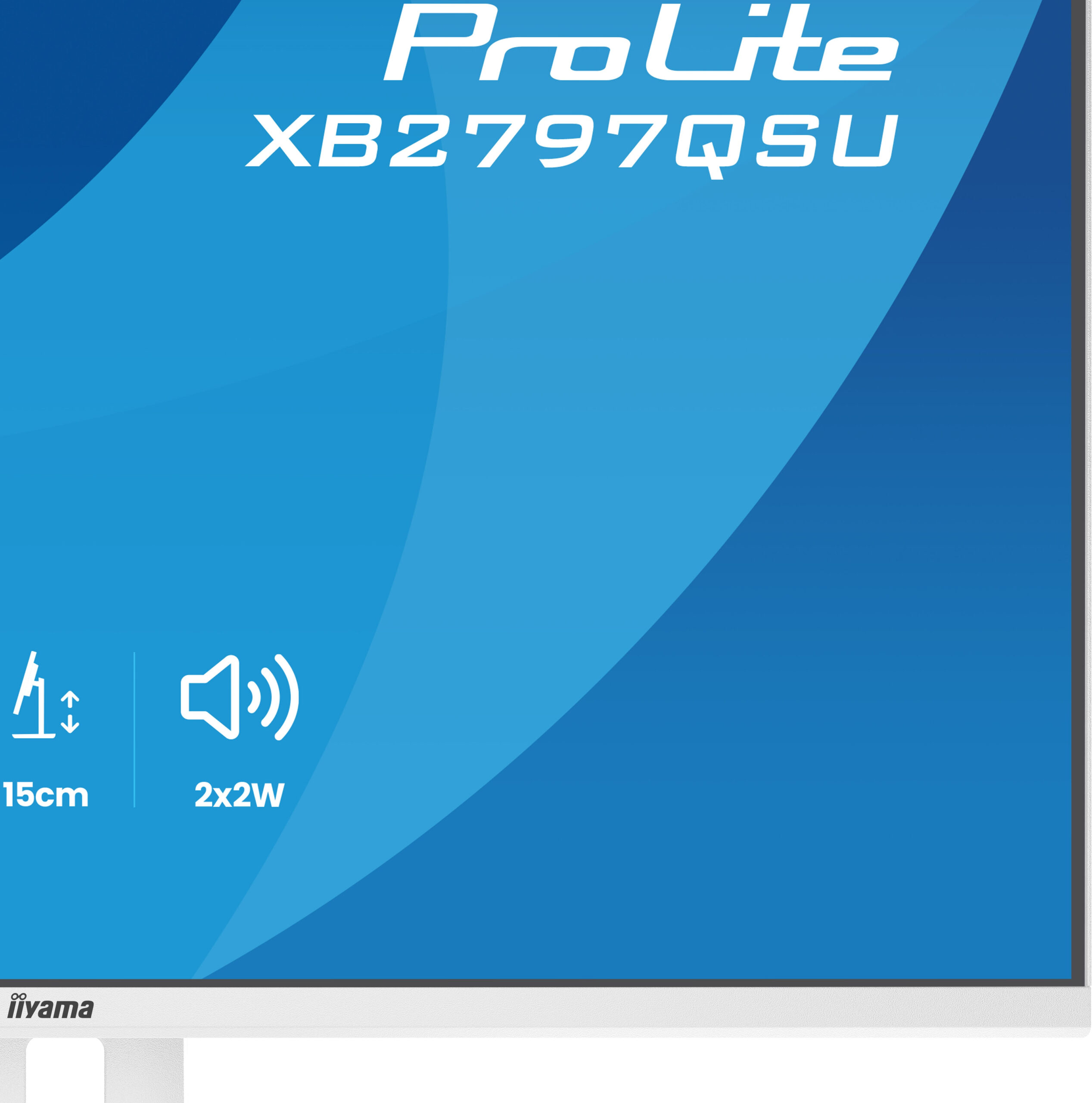 iiyama ProLite XB2797QSU-W1 computer monitor 68,6 cm (27") 2560 x 1440 Pixels Quad HD LED Wit - Afbeelding 17