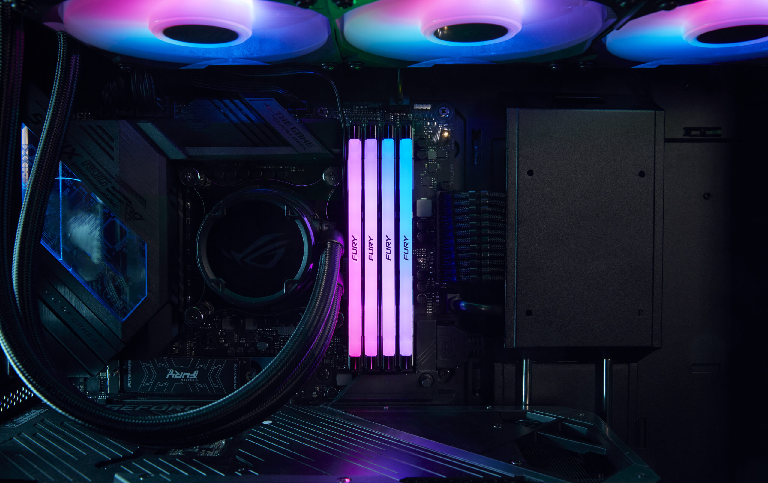Kingston Technology FURY 32GB 6400MT/s DDR5 CL32 DIMM (set van 2) Renegade RGB - Afbeelding 11