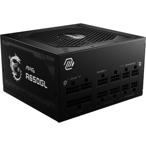 MSI MAG A650GL power supply unit 650 W 20+4 pin ATX ATX Zwart