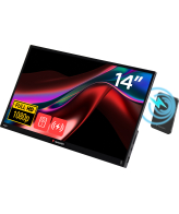 Verbatim 32088 Draagbare televisie en monitoor Draagbare monitor Zwart 35,6 cm (14") LED 1920 x 1080 Pixels