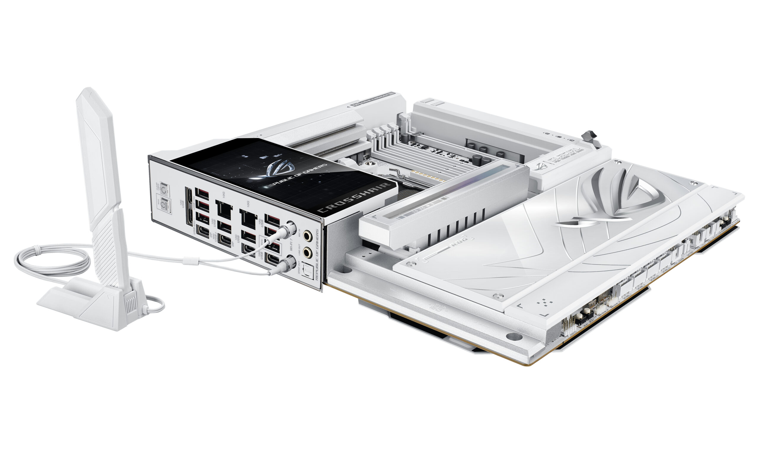 ASUS ROG CROSSHAIR X870E GLACIAL AMD X870E Socket AM5 Verlengd ATX - Afbeelding 20
