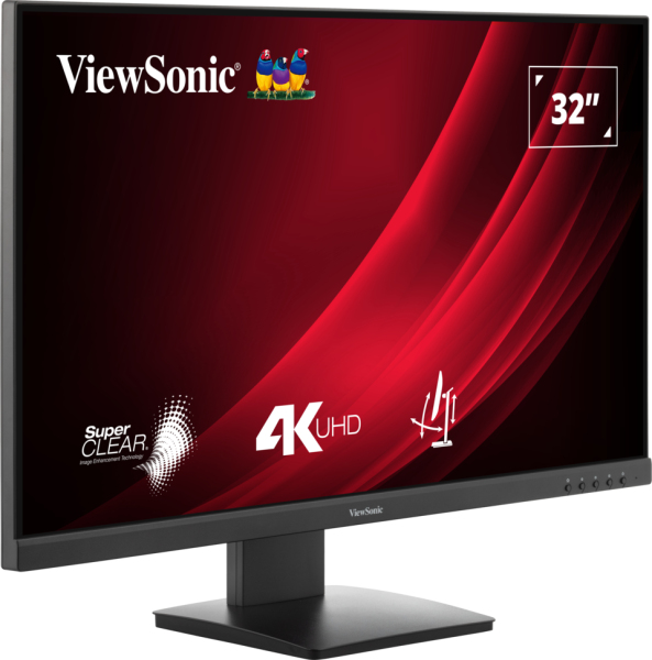 Viewsonic VG3208-4K computer monitor 81,3 cm (32") 3840 x 2160 Pixels 4K Ultra HD LED Zwart - Afbeelding 2
