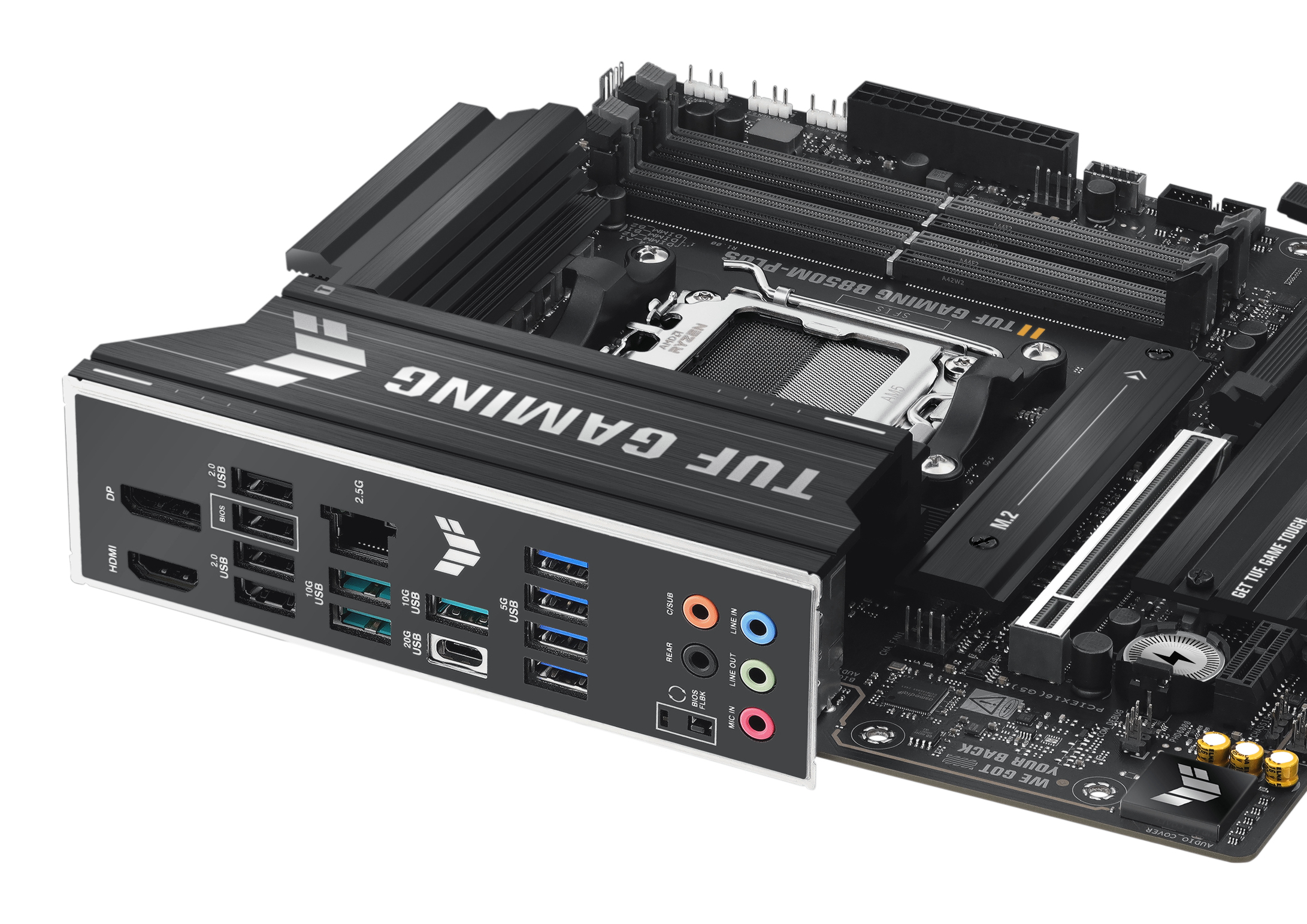 ASUS TUF GAMING B850M-PLUS AMD B850 Socket AM5 micro ATX - Afbeelding 10