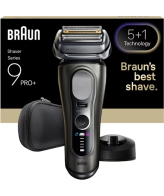Braun Series 9 Pro+ 9615S Scheerapparaat met scheerblad Trimmer Zwart, Grijs