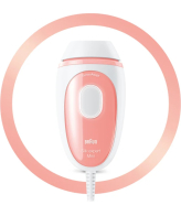 Braun Silk-expert Mini PL1000 IPL Roze, Wit
